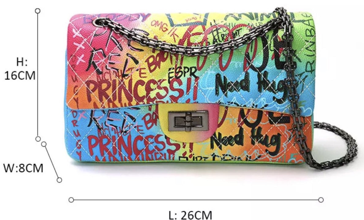 Rainbow Princess Handbag